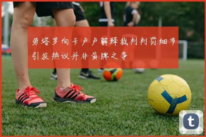 劳塔罗向卡卢卢解释裁判判罚细节引发热议并非黄牌之争